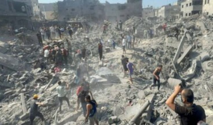 العدو الصهيوني يواصل ارتكاب أفعال الإبادة الجماعية في غزة
