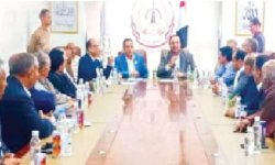 أمين العاصمة يكرم قيادات العمل الضريبي لريع العقارات بمديريات الأمانة