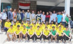 وزير الشباب والرياضة يزور منتخب الشباب ويؤكد دعم صنعاء الدائم للمنتخبات الوطنية