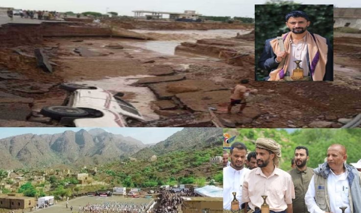 تفاصيلها الكاملة على لسان مديرعام المديرية غمدان العزكي: معركة الصمود الأسطوري ضد الانهيارات في ملحان 