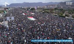 الحشود المليونية في صنعاء تؤكد "ثابتون مع غزة.. وجهوزيتنا عالية لمواجهة كل مؤامرات الأعداء"
