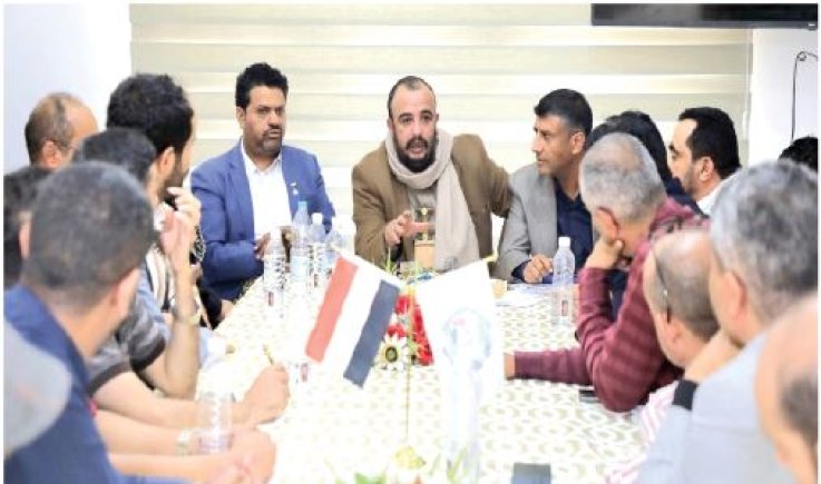 رئيس الغرفة يستقبل تجار وممثلي شركات تقنية المعلومات لبحث تحديات القيمة الجمركية