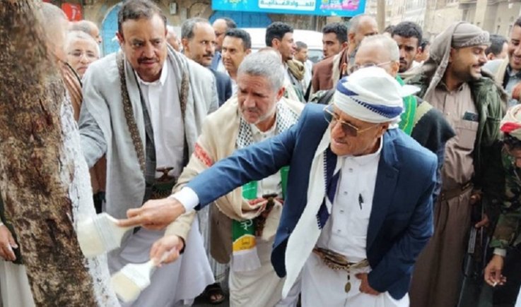 تنفيذ مبادرات نظافة وتوعية وتشجير بمديرية الصافية في أمانة العاصمة