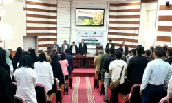 تدشين فعاليات الأسبوع العلمي الثاني بكلية الطب في جامعة إب