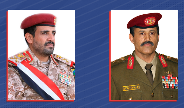 وزير الدفاع ورئيس هيئة الأركان العامة يهنئان قائد الثورة بذكرى المولد النبوي