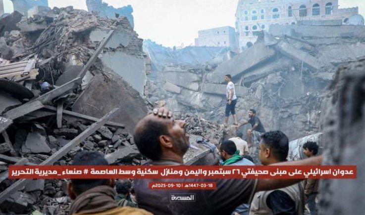 السيد القائد: القصف الإسرائيلي بالأمس لن يكسر عزيمة شعبنا