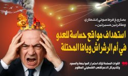 بصاروخ فرط صوتي إنشطاري وطائرتين مسيرتين.. استهداف مواقع حساسة للعدو في أم الرشراش ويافا المحتلة