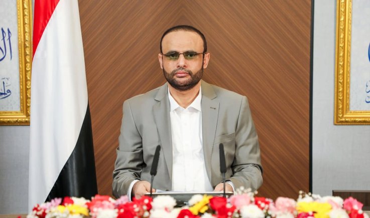 في خطابه بمناسبة الذكرى الـ62 لثورة 14 أكتوبر .. الرئيس المشاط.. سنواصل الدفاع عن بلدنا حتى تحرير كل شبر من أراضي الجمهورية اليمنية
