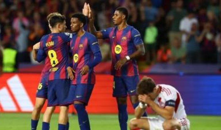 برشلونة يكتسح أولمبياكوس بسداسية