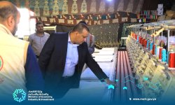 القائم بأعمال وزير الاقتصاد يزور مؤسسة اليتيم التنموية ويطلع على سير العمل في معاملها الإنتاجية