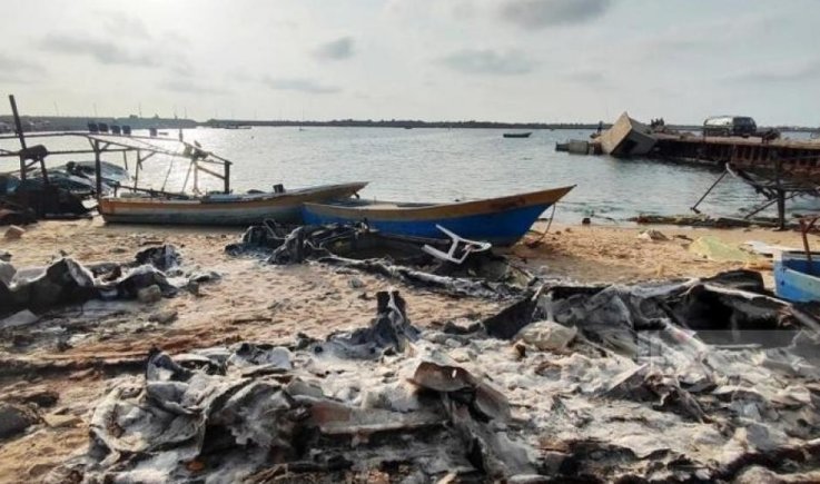 نقيب الصيادين: الخسائر في قطاع الصيد بغزة تتجاوز 75 مليون دولار والعدو دمّر الموانئ بالكامل