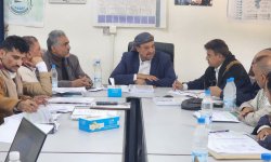 مناقشة مسودة خطة وحدة تمويل المشاريع والمبادرات الزراعية والسمكية بأمانة العاصمة