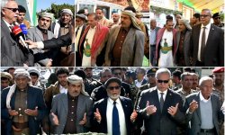 بمعية محافظي شبوة والمهرة وحضرموت ..  بن حبتور يزور أضرحة الشهداء الصماد والرهوي والغماري ومعرض شهداء المحافظات الجنوبية 