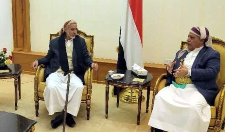 رئيس مجلس النواب يلتقي القائم بأعمال رئيس الوزراء