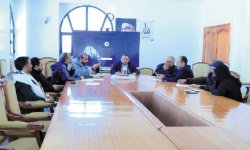 اجتماع بوزارة الشباب لمناقشة الأنشطة الرياضية والثقافية للاتحادات والأندية