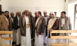 رئيس هيئة التفتيش القضائي يتفقد سير العمل القضائي في محافظة ذمار