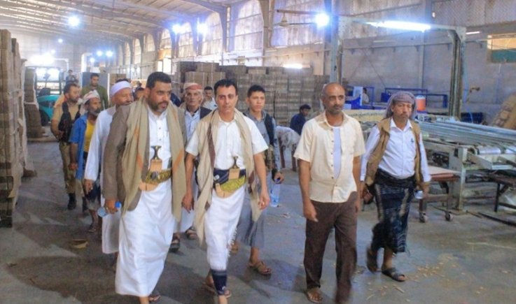 الحديدة .. الاطلاع على أوضاع المنشآت الصناعية في بيت الفقيه