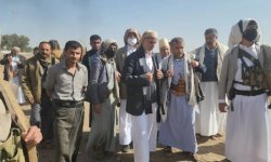 القائم بأعمال رئيس الوزراء يدشن العمل بمشروع بحيرة مائية لحصاد مياه الأمطار والسيول بمنطقة المطار