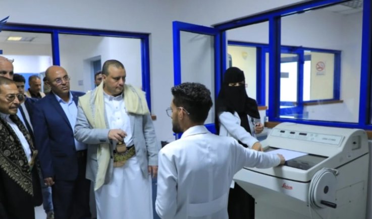 البشيري يطلع على مستوى تنفيذ خطة تعافي المستشفى السعودي الألماني