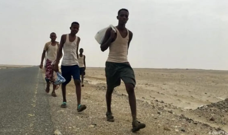 بتواطؤ من الاحتلال وادواته:وصول أكثر من 21 ألف مهاجر إلى اليمن