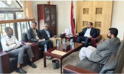 وكيل وزارة الخارجية يلتقي ممثل منظمة الإغاثة الإسلامية باليمن