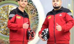 نجما تايكواندو اليمن ينطلقان بالدراجات من صنعاء نحو مونديال 2026 في رحلة عابرة للقارات