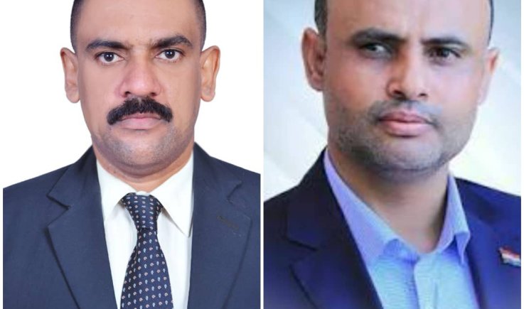 محافظ سقطرى اللواء هاشم بن عايود السقطري يعزي فخامة الرئيس مهدي المشاط في وفاة والدته 