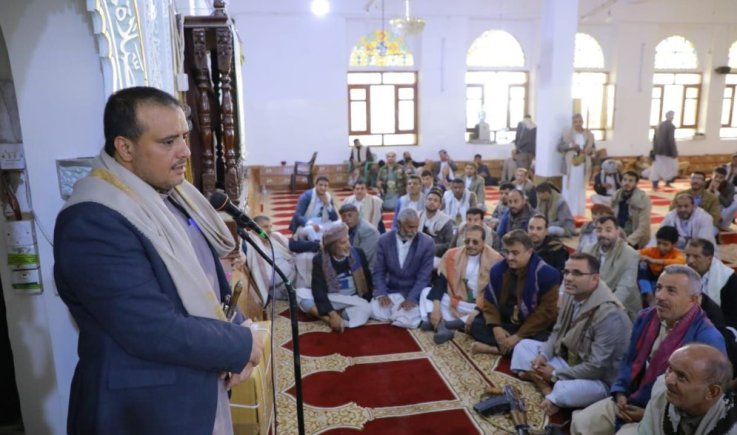 القائم بأعمال وزير الاقتصاد يدشن برنامج البر والإحسان في مديرية شعوب