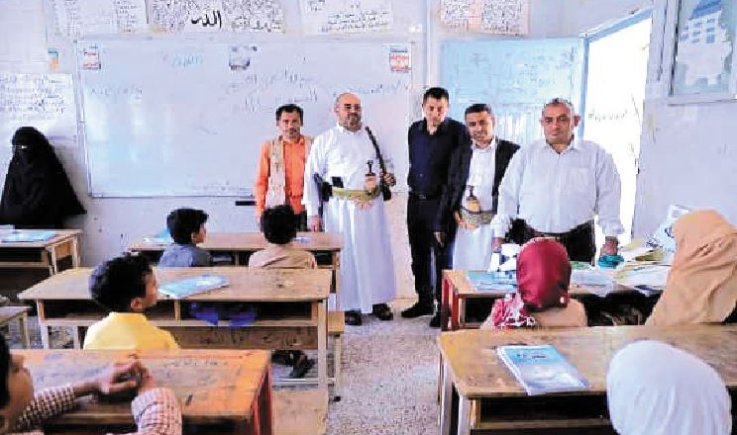 المدير التنفيذي لصندوق النشء يطَّلع على سير المدارس الصيفية بمحافظة ريمة