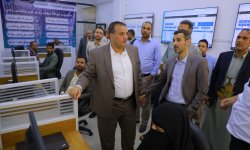 القائم بأعمال وزير الاقتصاد يدشن العمل بوحدة تحليل المعلومات الاقتصادية  