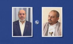 نائب وزير الخارجية يجري اتصالاً هاتفياً برئيس حركة حماس بقطاع غزة