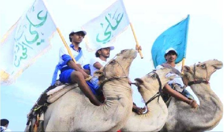 مهرجان كرنفالي حاشد في ساحل مدينة الحديدة احتفاءً بذكرى يوم الولاية ١٤٤٧هـ