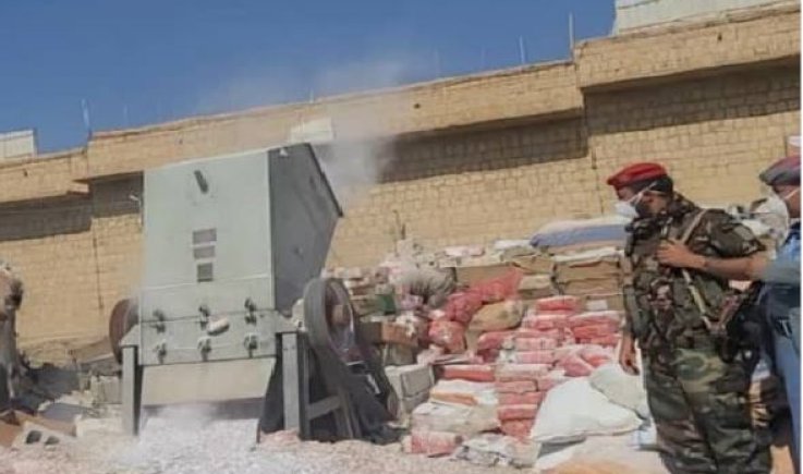 إتلاف أكثر من 26 مليون كبسولة "بريجابالين" في صعدة