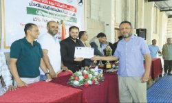 نائب وزير الشباب والرياضة يكرِّم أبطال البطولة التنشيطية للبنجاك سيلات