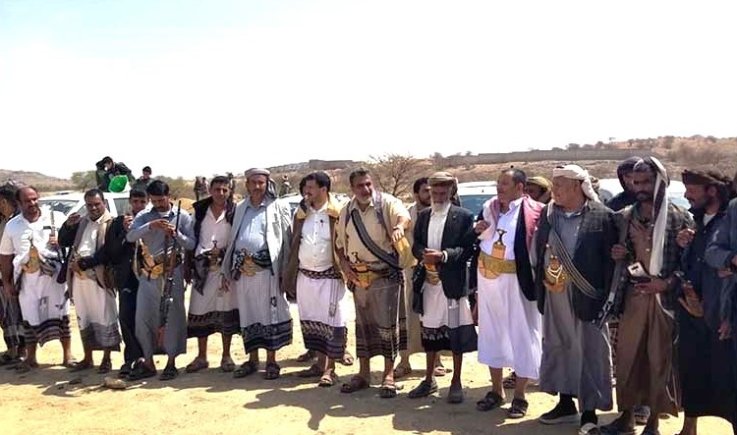 البيضاء.. وقفة قبلية كبرى تأييداً لبيان القوات المسلحة بحظر الملاحة على العدو السعودي