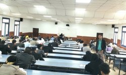 تدشين اختبارات المفاضلة للطلبة المتقدمين للمقاعد الهندسية بجامعة إب