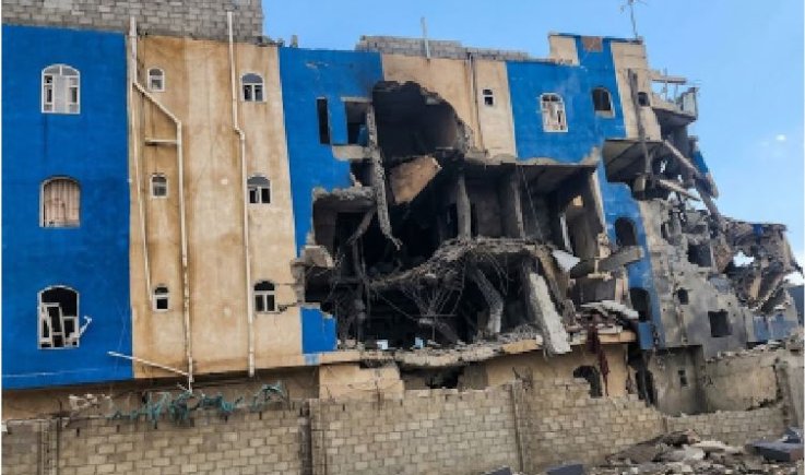 اتحاد نقابات عمال اليمن يُدين استهداف العدو السعودي لمصنع إسمنت جنوب همدان